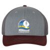 112 Trucker Cap - Greely PTO Heather gray/charcoal/maroon Thumbnail